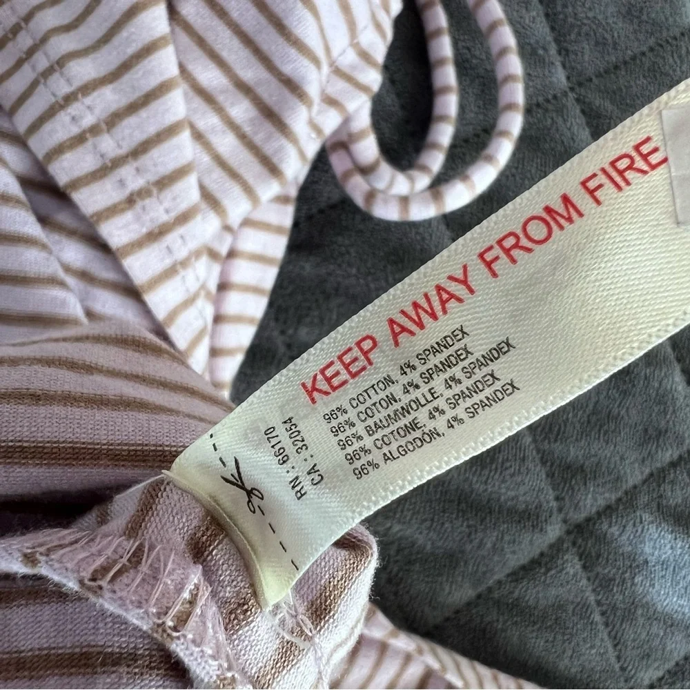 Anthropologie Daily Practice Midi Dress Women’s XS Stripe Game Time Ruched B24 - Picture 10 of 13